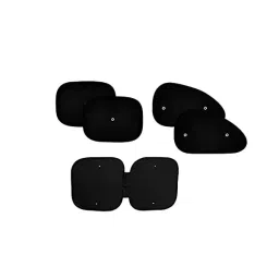Auto Pearl Black Window Sunshade Curtains for Harrier (Set of 5 Pcs)-23