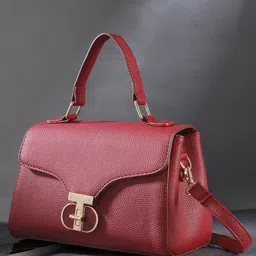 French Connection Structured Satchel Bag-32