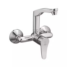D&B BATHWARE LAZZARO Brass Chrome Finish Kitchen Sink Mixer Tap, DB-LZR3322-SMSL-6