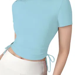 OutzidrWomen Solid pattern Top-picture-11