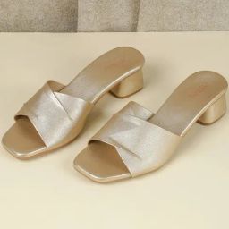 Metro Women's Gold Casual Sandals-image-94