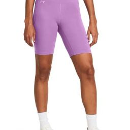 UNDER ARMOUR Purple Mid Rise Sports Shorts-image-47