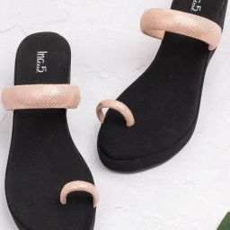 Inc.5 Women's Peach Toe Ring Wedges-image-46