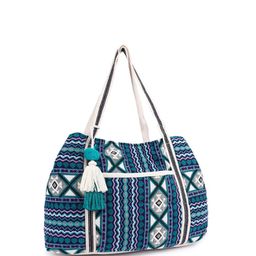 ASTRID Textured Bucket Shoulder Bag with Tasselled image 2