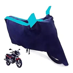 Auto Pearl Bike Body Cover with Mirror Pockets Buckle Belt Compatible with Kawasaki Ninja H2R-image-11