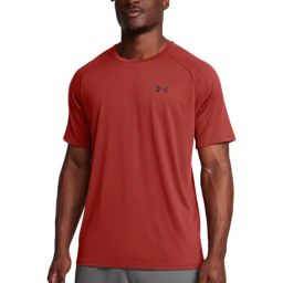 Under Armour Orange Regular Fit Sports T-Shirt-image-57