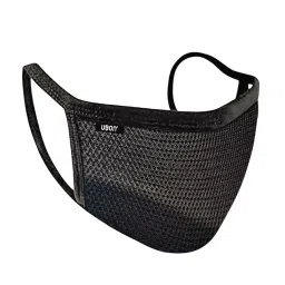 Ubon M-75-3 3 Layer Cotton Reusable Face Mask Black (Pack of 5 Pcs)-image-86