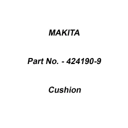Makita Cushion Suitable For LS1216, Part No 424190-9-picture-39