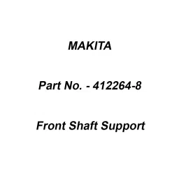 Makita Front Shaft Support Suitable For DLM533, Part No 412264-8-image-62