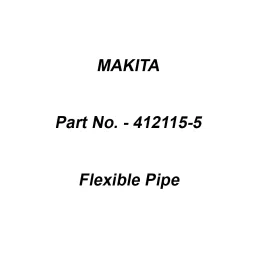 Makita Flexible Pipe Suitable For BBX7600 Old NO 6679.50, Part No 412115-5-picture-10
