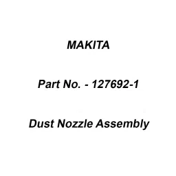 Makita Dust Nozzle Assembly Suitable For LS002, Part No 127692-1-picture-21