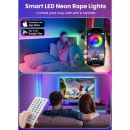 Lumogen RGB Neon Flexible LED Strip Light 5 m with Application and Smart Control image 4