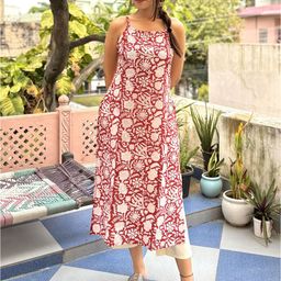 GOODHAND Floral Printed Kurta-picture-18