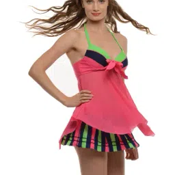 Da Intimo Multicolor Striped Swimwear-image-19