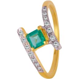 P.C. Chandra Jewellers 18 kt Gold & Diamond Ring-image-67