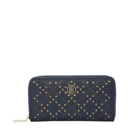 Tommy Hilfiger Savio Navy Fs Wallet for Women-picture-3
