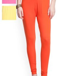 Dollar Missy Pack of 3 Ankle-Length Leggings-image-44
