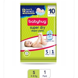 Babyhug Super Dry Pant Style Diaper Small (S) Size - 1 Piece-11