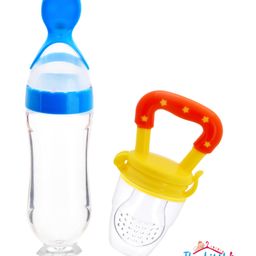 THE LITTLE LOOKERS Infant Squeezy Silicone Food Feeder & Fruit Pacifier (Pack of 2)-image-42