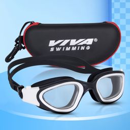 Viva Swimming Atlanta Swimming Goggles - Black-14
