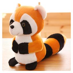 Tickles Brown Soft Cute Raccoon Stuffed Plush Animal Toy for Kids (Color: Brown Size: 20 cm)-89