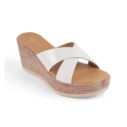 Tresmode Colourblocked Wedge Sandals-23