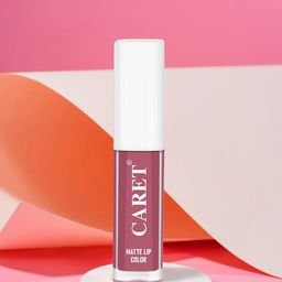 CARET ORGANIC Super-Pigmented Water Proof Liquid Matte Lipstick - 2 ml - Nude Pink 2-51