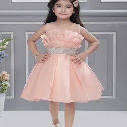 Ministitch Girls Fit & Flare Dress-49