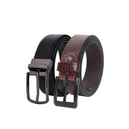 Hayes London Men Pack Of 2 Leather Reversible Belt-image-20