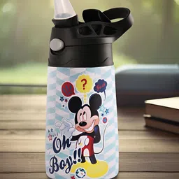 Aura Blue Single Stainless Steel Water Bottle-image-8