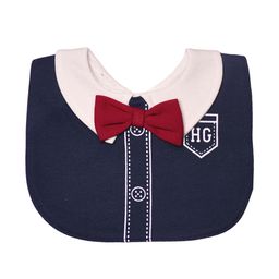The Little Lookers Infant Bow Tie Printed Bib-picture-15