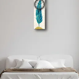 OLIVE TREE Off White & Black Printed Wall Clock-49