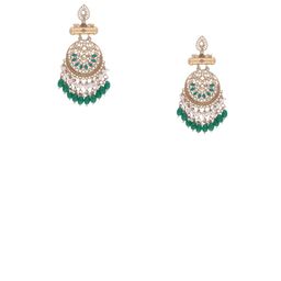 Anouk Set Of 2 Artificial Stones and Beaded Contemporary Drop Earrings image 5