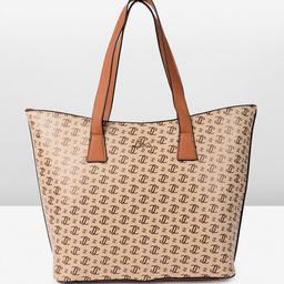 Lavie Mono LL Harper Printed Structured Shoulder Bag-54