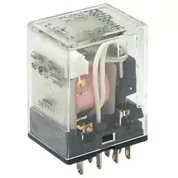 Omron Mini Power Relay AC 200/220 V Plug-in terminal, MY4ZN AC200/220-17