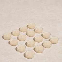 Westside Home Ivory Acrylic Tealight Candles (Set of 16)-image-14