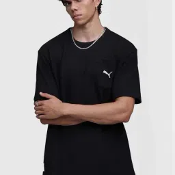 Puma Black Relaxed Fit T-Shirt-picture-32