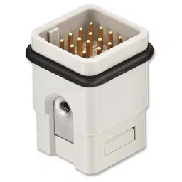 Harting Heavy Duty Connector Inserts / Modules RECTANGULAR INSERT, PLUG, 21POS, CRIMP, 09 12 021 3001-2