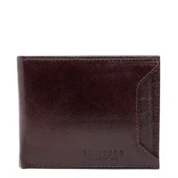 Teakwood Leathers Brown Casual Leather Bi-Fold Wallet for Men-36
