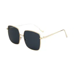 Ted Smith Grey Square Unisex Sunglasses-picture-24