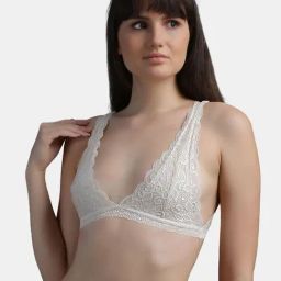 N-Gal Beige Non-wired Non-padded Bralettes Bra-image-60