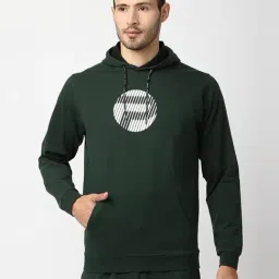 Pepe Jeans Green Slim Fit Hooded Sweatshirt-picture-39