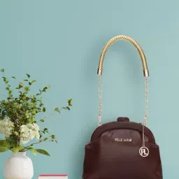 PELLE LUXUR Brown Small Handbag-picture-26