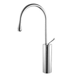 Aquieen Drop Silver Stainless Steel Basin Mixer Tap, AQN 369-image-5