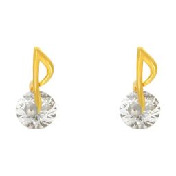 Bhima Jewels 22k (916) Yellow Gold Earrings for Women-picture-3