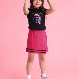U.S. Polo Assn. Kids Girls Pure Cotton Knit Skorts-picture-12