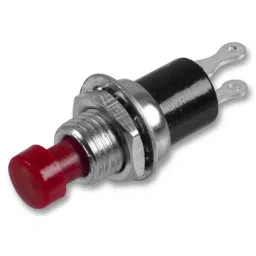 MULTICOMP PRO Standard Pushbutton Switches PUSHBUTTON SWITCH, SPST, 0.5A, 250V, RED, MCPS29C-3-5