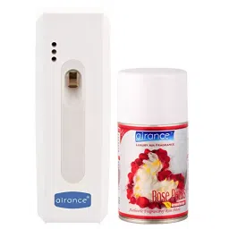 Airance Automatic A5 Perfume Dispenser With 250 ml  Rose Petals Fragrance Refill (Pack of 2)-image-16