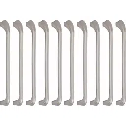 Atom Zinc Silver Glossy Finish Cabinet/Drawer Handle, CH-ZN-227-SS-10-110 (Pack of 10)-23
