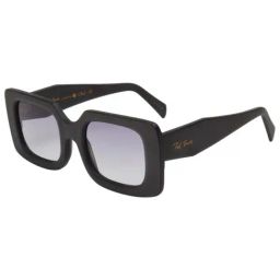 Ted Smith Grey Square Polarized Unisex Sunglasses-24